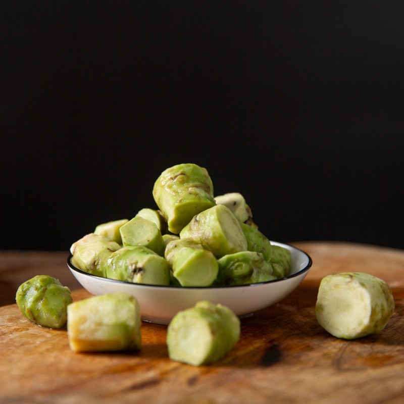 冷凍山葵根塊兒